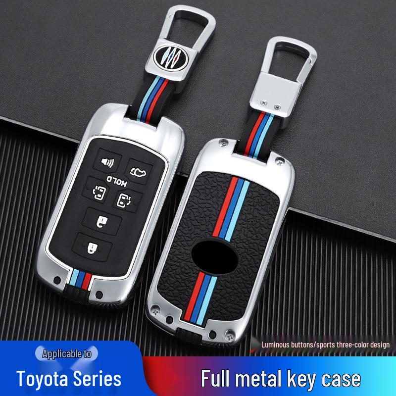 High-Grade Zinc Alloy Key Case for Imported Sienna - Durable, Stylish Buckle Design for Men