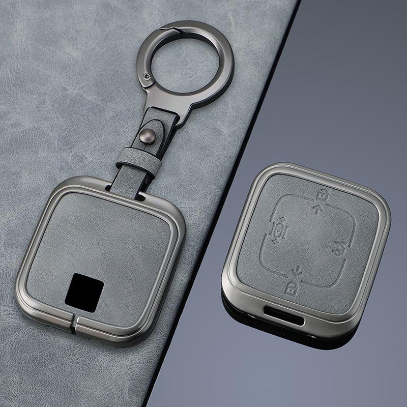 Zeekr 001/009/X Car Key Cover with Buckle - Unisex Protection Sleeve