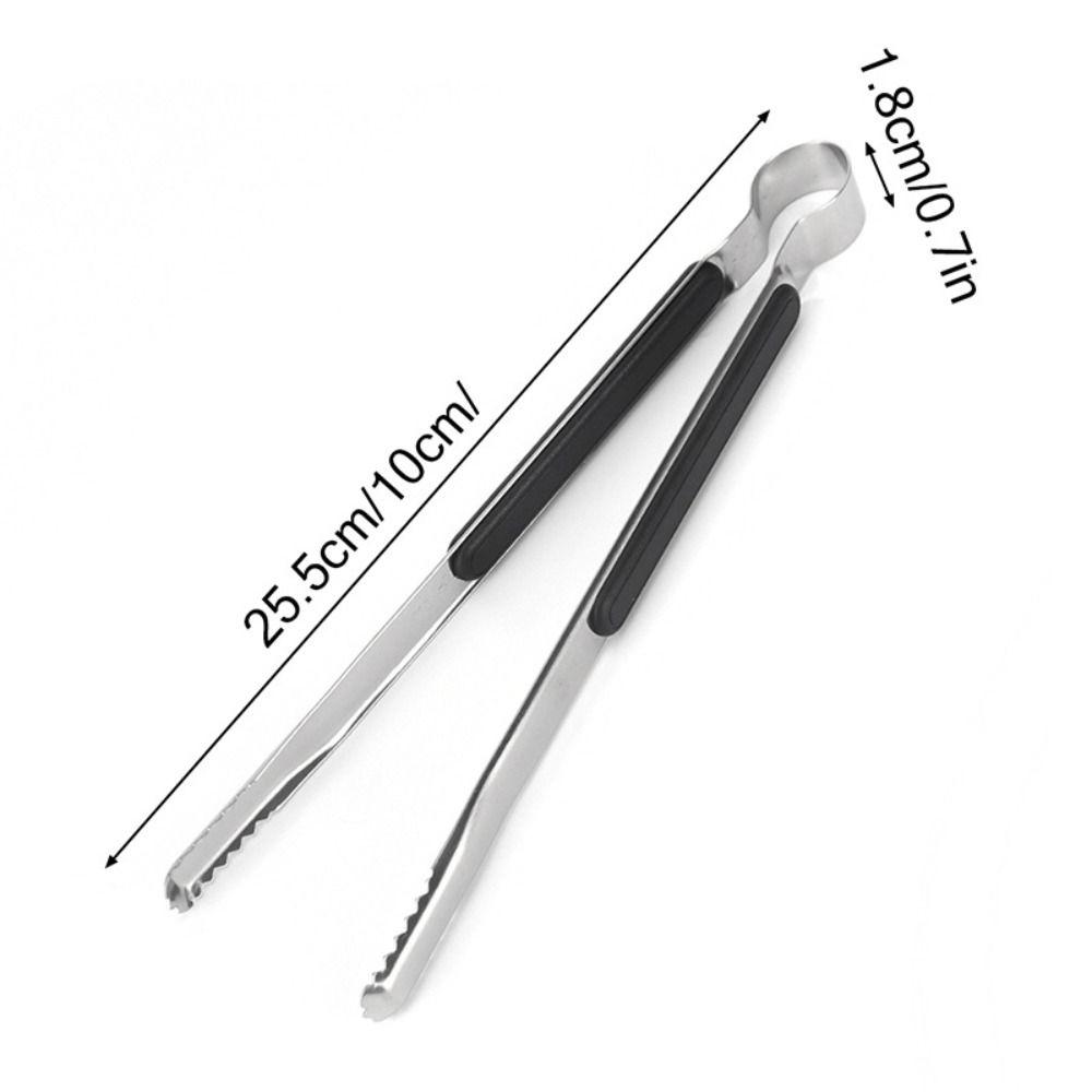 Thickened Kitchen Food Tongs Stainless Steel Barbecue Grill Meat Clip  Kitchen Gadgets Accessories