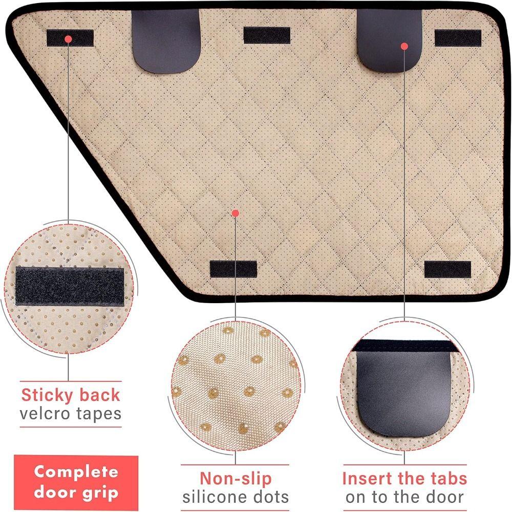 2Pcs Anti Scratch Vehicle Door Covers Guard  Interior Accessories
