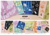 Miyamoto Towel JIKAN STYLE MOOMIN Triple Gauze 25 x 25 05863 Handkerchief, Art, Beige, Approx. cm,