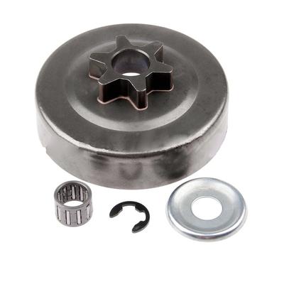 Chainsaw Clutch Drum Sprocket 3/8 6T Washer E-Clip Kit for MS170 MS180 MS 210