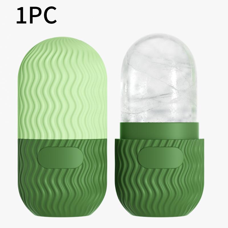 Silicone Face Ice Roller Mold for Facial Skincare,Cold Therapy Ice Massager for Puffiness,Redness & Skin Tightening