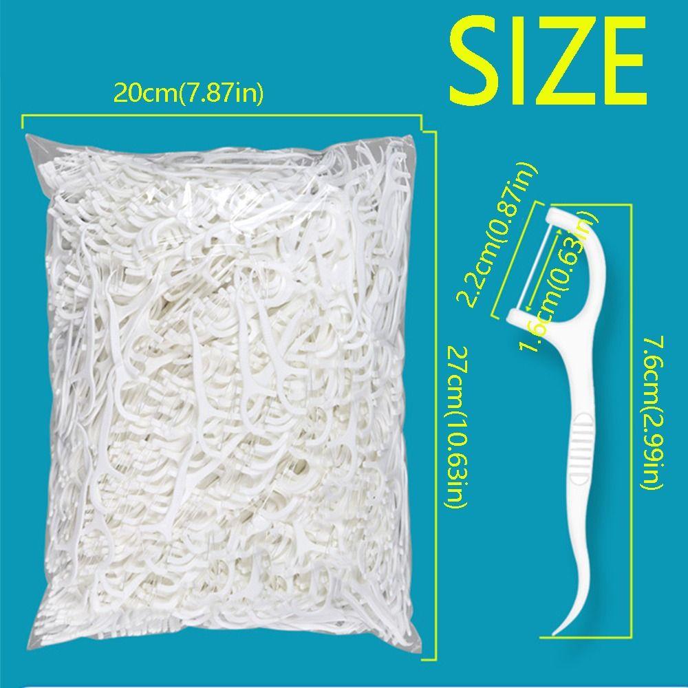 1000 Piezas Limpieza Dental Hilo Dental Palillos Hilo Dental Palillo Ultra Fino Palillo Dental Hilo Dental Palillo Higiene Diaria