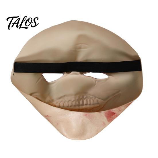 Adult Latex Mask Halloween Smiling Clown for Men, Scary Toothy Flexible Fit Horror Mask, Masquerade Party Cosplay Haunted House