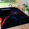 Custom Name "Shadow Warrior Emblem" Carpet Rug Customizable Soft Washable Anti-Slip Home Living Room Sofa Mats Personalized Rug. 0909155