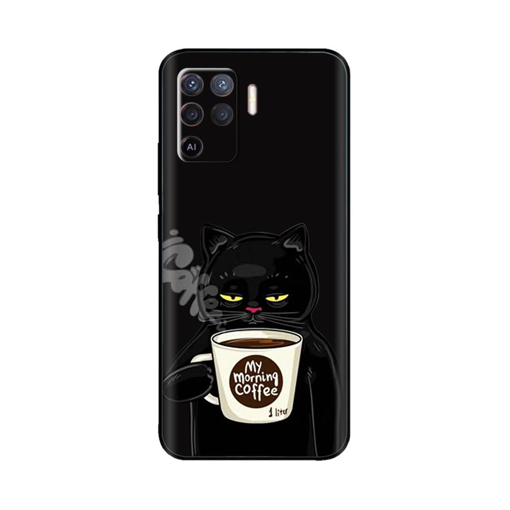 For Oppo Reno5 Lite Case for Oppo Reno 5 Pro 5F 5Z Cute Anime Soft Liqiud Silicon Phone Cases For Oppo Reno5 Pro Reno 5 F Z Lite