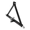 3 Point Trailer Hitch with Trailer Ball, 3 Pt Quick Hitch Attachment, Tractor Tow Drawbar Adapter, Compatible with Category 2 Tractor, Kubota,