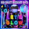 Lets Glow Party Decorations&Neon Birthday Party Decorations,Neon Let's Glow Party Backdrop,Lets Glow Backdrop,Glow in The Dark Backdrop&Neon Backdrop