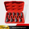 Hexagonal Press-Fit Socket Head Air Gun Tool Set, 1/2H, Extra Hard S2 Alloy Steel, Electric-Pneumatic.