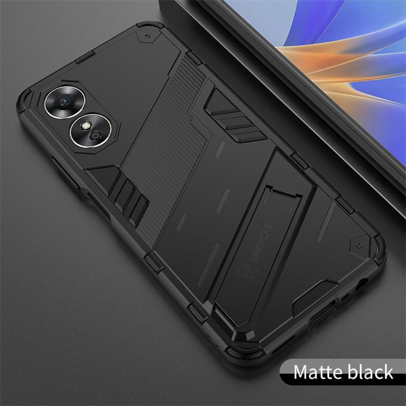 For Oppo A17 4G Case Shockproof Kickstand Magnetic Holder Armor Phone Cases for Oppo A17 2022 A 17 4G OPPOA17 CPH2477 Back Cover