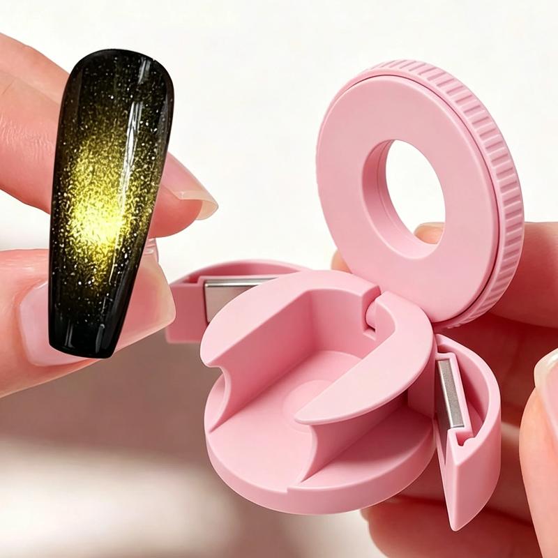 Upgrading Spinning Katzenauge Magnet Starker Magnetismus für Glasperlen Breiter Lichteffekt Anziehung Nagelkunst Magnete
