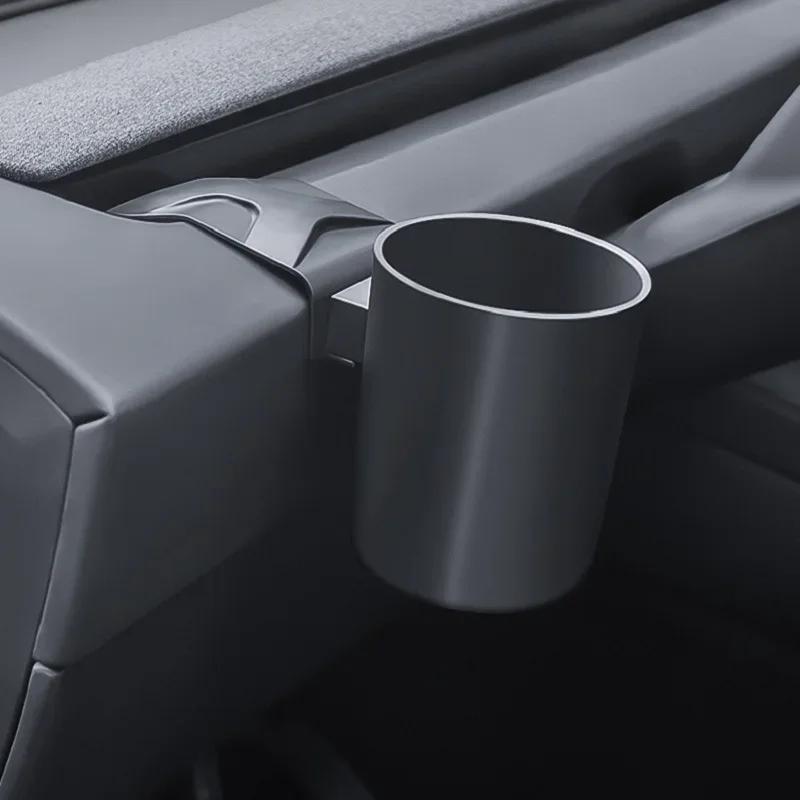 Armaturenbrett Becherhalter für Tesla Model 3/Y/3 Highland Model Y Launch 2025 Wasserbecherbegrenzer Becherhalter Aufbewahrungsbox Amagi