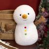 Happy Christmas Doll Gingerbread Man Pillow Scarf Snowman Doll Christmas Tree Wreath Plush Ornament Pendant