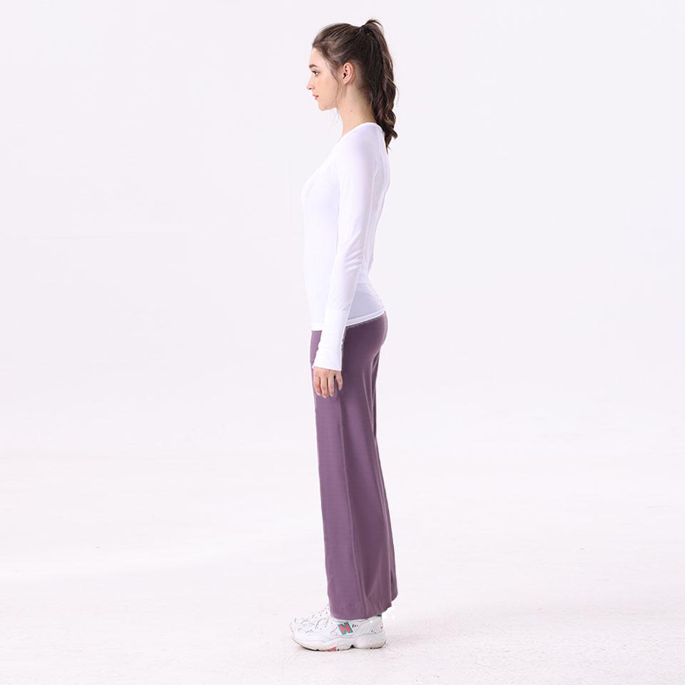 Swift Speed Weitbeinige Yogahose - Damen Schlaghose mit Hüftlift