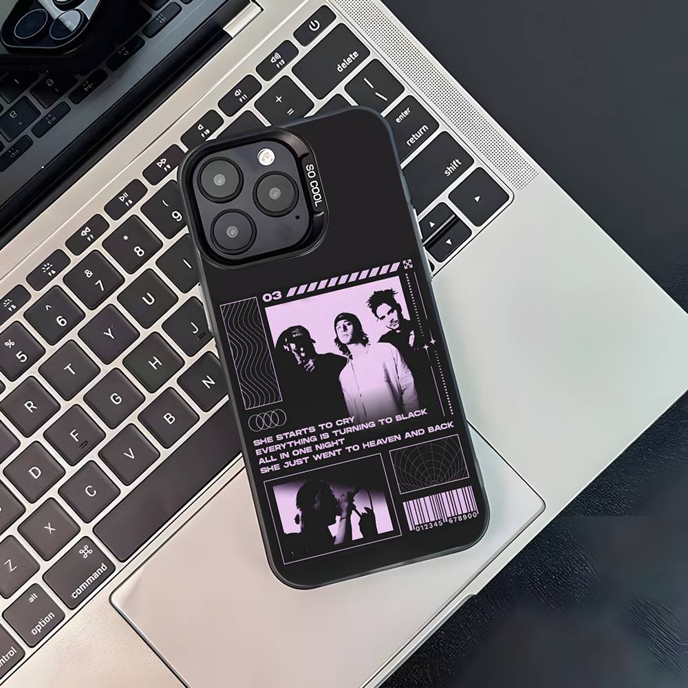 C-Chase Atlantic Music Group Phone Case For iPhone 17,16,15,14,13,12,11,Pro,XS,Max,Plus,Mini,SE4,E Black Matte Shockproof Cover iPhone17Pro