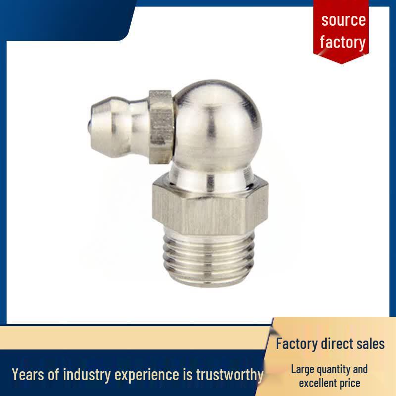 304 Stainless Steel 90-Degree Grease Nipple