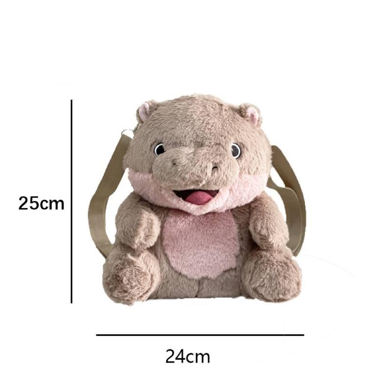 Plush Deng Moo Backpack Stylish Simple Warm Slippers Cartoon Pendant Cartoon