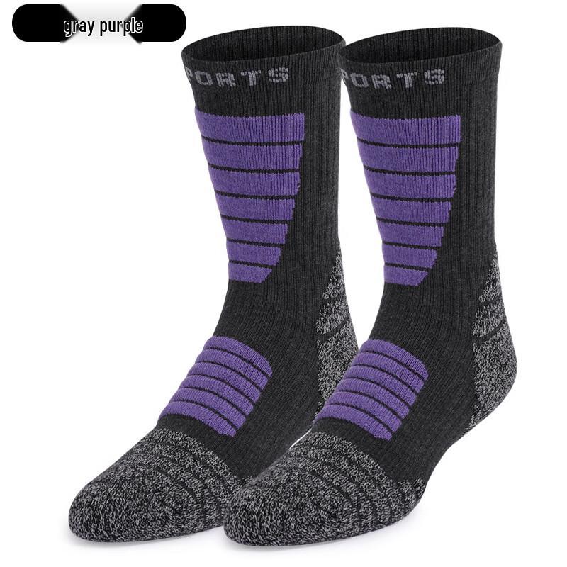 Mingjun Thick Winter Wool Socks, 5-Pair Pack