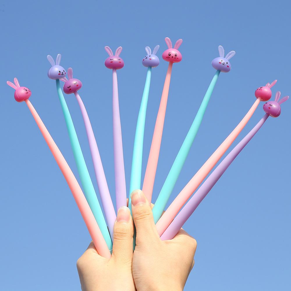 Color-Changing Rose Silicone Pen - Creative Gift for Students