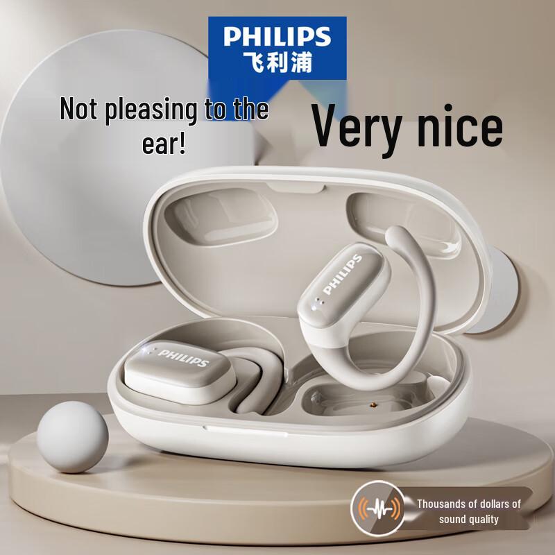 Philips TAT3708 Open-Ear Bone Conduction Sports Headphones