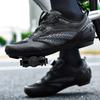 Foreign trade mesh breathable bicycle shoes cycling shoes men and women road bike lock shoes mountain bike shoes
