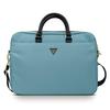 Guess Taška GUCB15NTMLLB 16" modrá /blue Nylon Trojúhelníkové logo