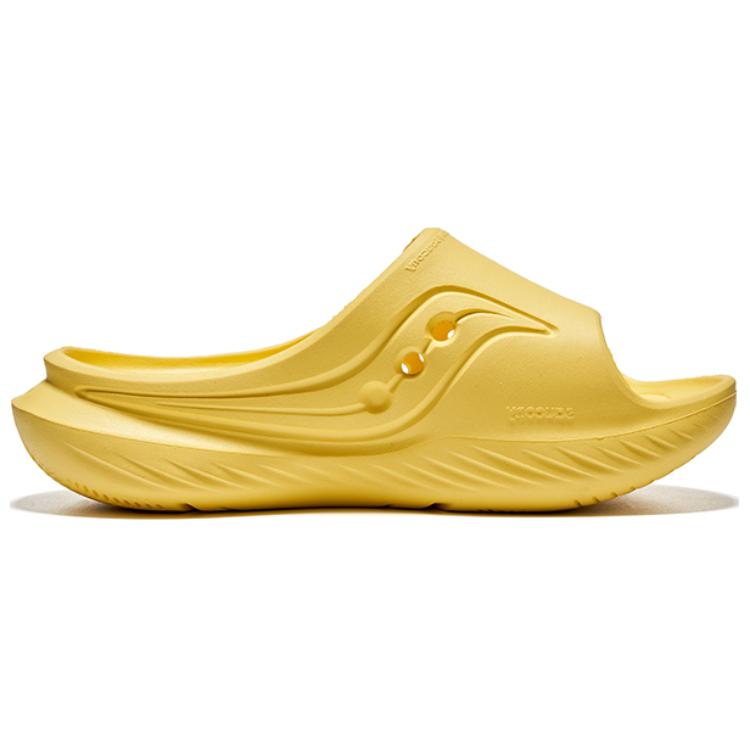 Saucony Cradle Slip Resistant Slide Slippers Unisex Yellow S28901-12