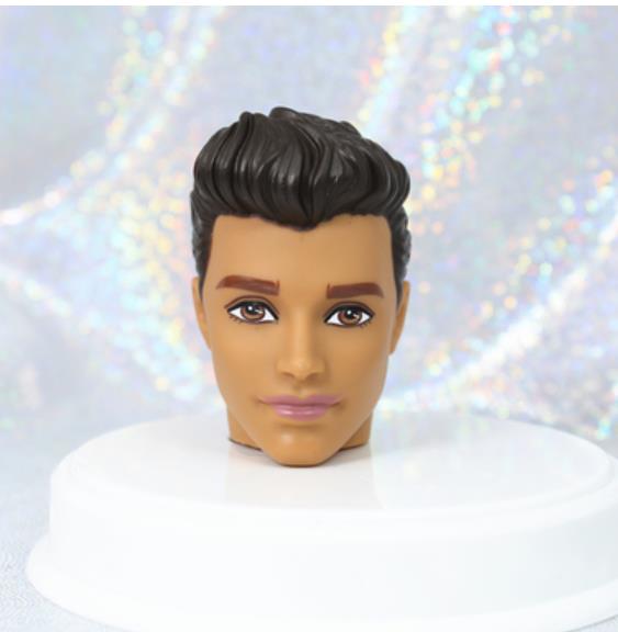 Rare Limited Collection Fashion Loyalty Doll Head Leon Pierre Devries FR Doll Accessories DIY Dressing Boy Prince Toy Doll Heads