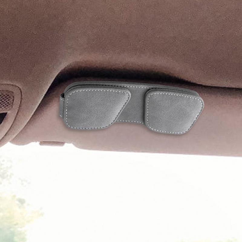 Car Sunglass Holder Eyeglass Holder Space-Saving Glasses Clip Glasses Hanger Clip Strong Magnetic Visor Accessories For