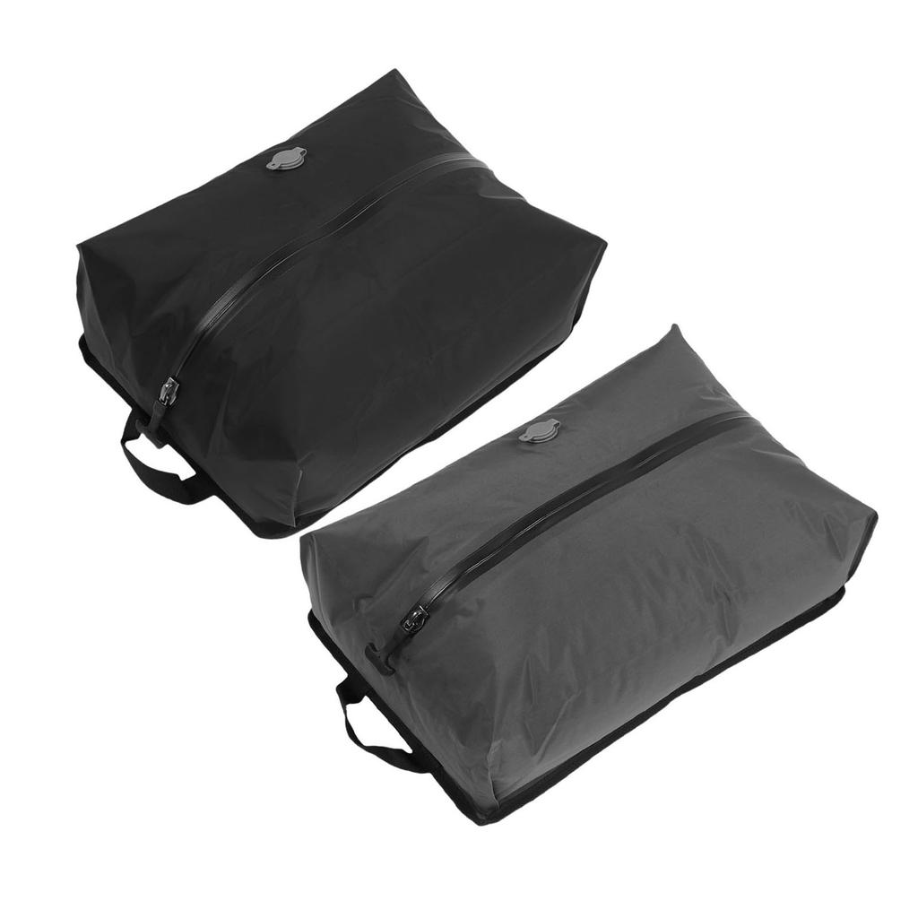 16L Travel Vacuum Bag Reusable Large Capacity Air Vacuum Compression Storage Bags For Camping Cruising Backpacking