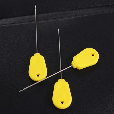 3pcs Hook Drill Carp Fishing Tools Kit Threading Bait Boilie Bait Pins Carp Fishing Bait Needles Set Handle Kit Baiting Rig Tool
