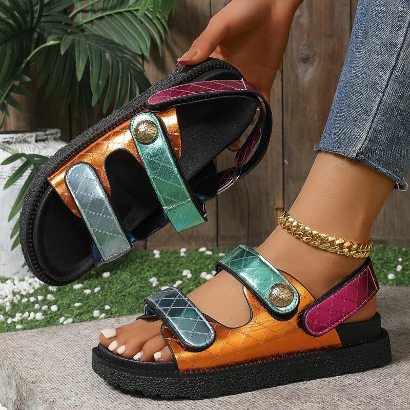 Women's Sandals Summer 2025 Fashion Platform Shoes Flat Sandals Designer Women Shoes Offers Comfortable and Elegant Ladies Shoes