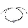 Trendy Sports Enthusiast Accessory Sports Themed Braided Bracelet with Adjustable Cord Hand Woven Rope Wristband for Enthusiasts