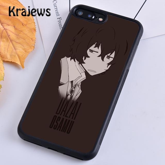 Krajews Dazai Osamu Bungou Stray Dogs Phone Case Cover For iPhone 14 5 6s 7 8 Plus X XR XS 11 12 13 Pro Max Samsung S21 S22ultra