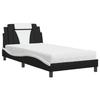 VidaXL Lit avec Matelas, Lit Rembourré avec Coussin de Tête de Lit, Lit Simple, Lit Adulte, Meuble de Chambre à Coucher 3208780