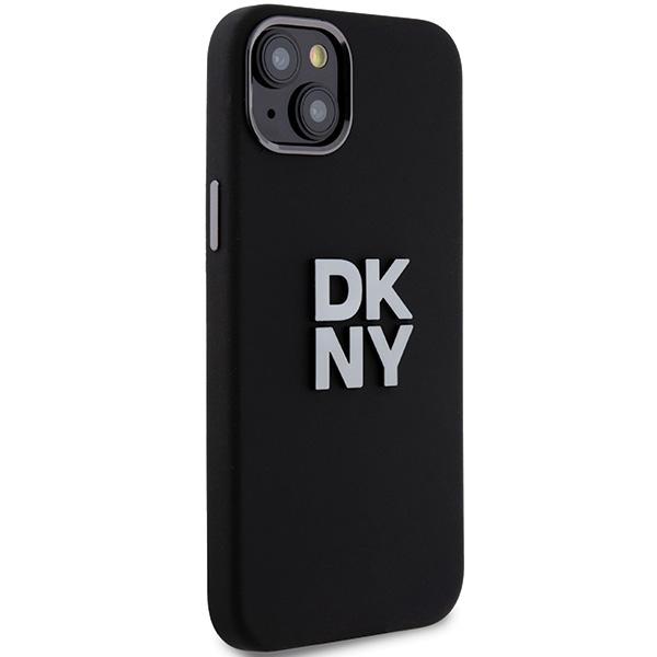Dkny Dkhcp15Ssmcbsk Iphone 15 / 14 / 136.1 Czarny/Black Hardcase Liquid Silicone Metal Logo