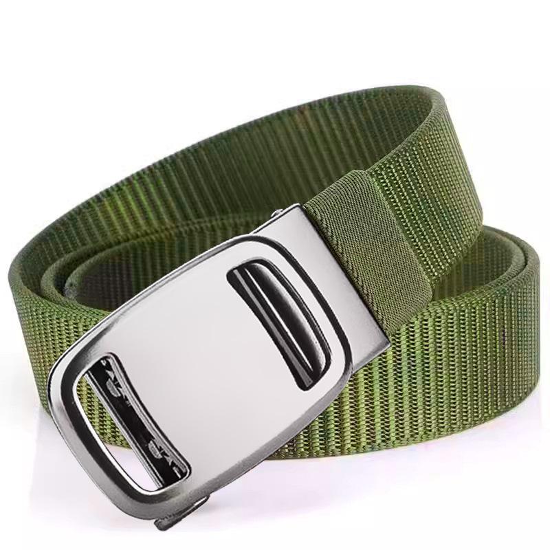 

Мужской ремень тактический автоматическая пряжка для отдыха на природе повседневный универсальный ремень плавная регулировка ремень для молодежи и среднего возраста 125cm
