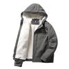 Winter Velvet Thickened Deck Tooling Cotton-padded Jacket Men's Hooded Cotton-padded Jacket Casual Jacket Men
