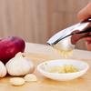Multi-Function Manual Garlic Press Curved Garlic Grinding Slicer Chopper Stainless Steel Garlic Presses Cooking Gadgets Tool