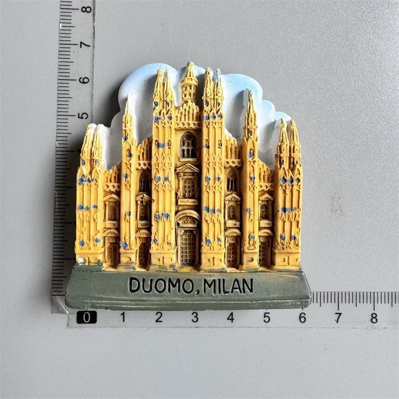 Italy Milan Fridge Magnets Madrid Florence Toscana Sirmione Lecce Venezia Tourist Souvenirs Magnetic Refrigerator Stickers Gift