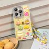 This Cute Cartoon 3D Figurine Is Suitable for IPhone 16pro, Phone Case 15max, Bracelet 14, Gauze 13, Fully Wrapped and Shock-proof