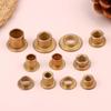 5Pcs Flanging Self-Lubricating Bearing Powder Metallurgy Oil Guide Sleeve With Edge Step Shoulder Flange Bushing Copper Sleeve