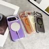 Metal Lens Laser Magnetic  Case For Google Pixel 10 9 Pro XL Frosted Translunt Wireless Charging Hard PC Cover