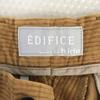 EDIFICE by hide Corduroy Pants Japan Men’s 31 Inseam 67cm Camel(USED)