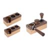 Coffee Tamper Holder Espresso Tamping Station Coffee Tools Rack Coffee Accessories Wood Materoal Gift for Coffee Lover