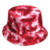 Europejsko-Amerykański Kapelusz Bucket Tie-Dye Chroniący Przed Słońcem: Dwustronny Design Graffiti dla Mężczyzn i Kobiet