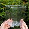 Clear Breathable Plant Container Desktop Ornament Planter Plant Pot Crafts Decors Planter Landscape Crafts