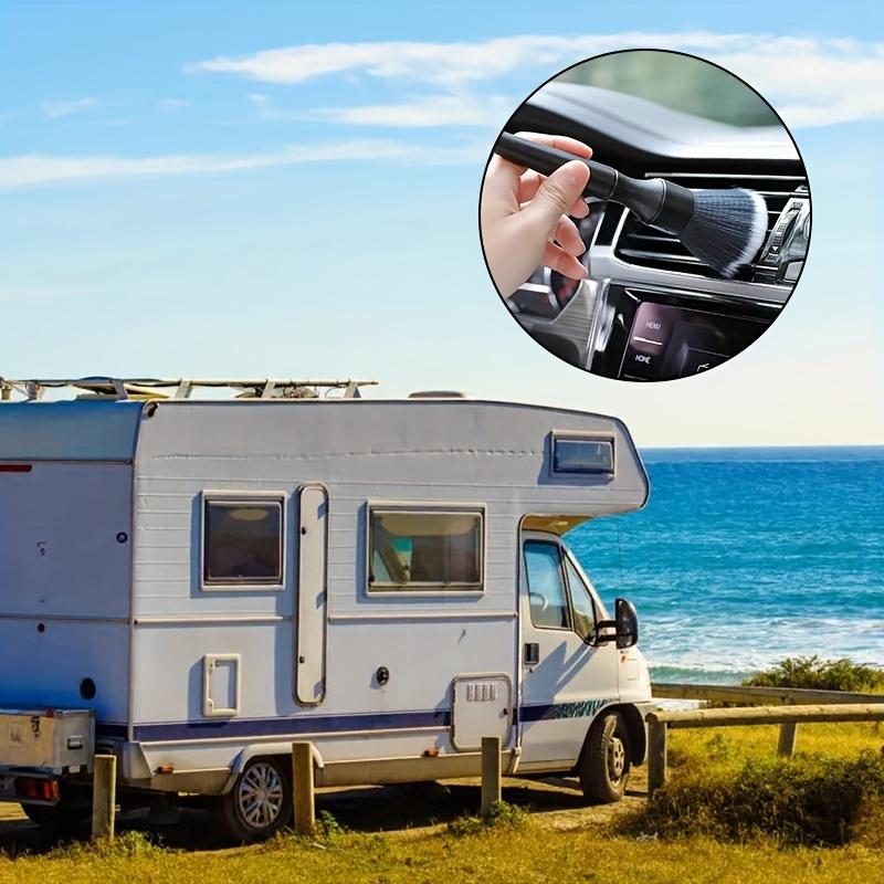 Lucullan Ultra-Soft Detailing Brush Super Dense Auto Interior Detail Brush With Synthetic Bristles Car Dashboard Duster Brush