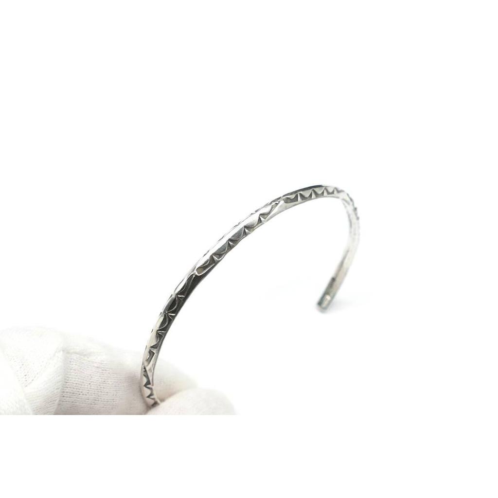 Used Beautiful Item Navajo Sterling Bangle Indian Jewelry